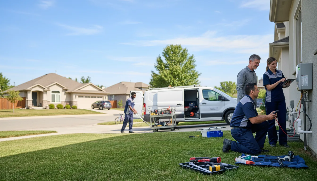 Tankless water heater service in Selman City, TX